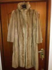 NATURAL BROWN MINK COAT VINTAGE