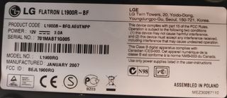Οθόνη 19'' 4:3 LG Flatron L1900R-BF-thumb-1