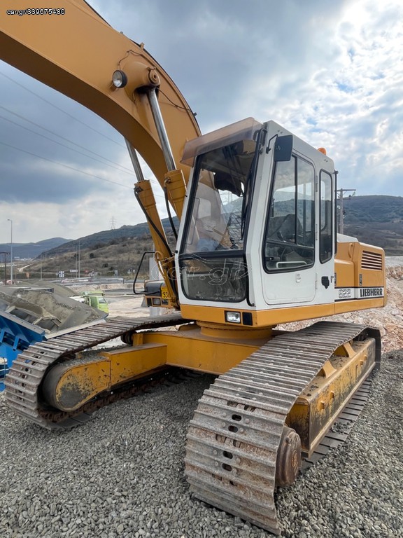 Εκσκαφέας Με Ερπύστριες Liebherr 1996 922