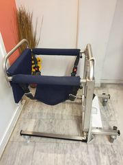 Καρέκλα-γερανακι μεταφοράς ασθενων