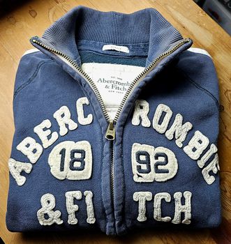 ABERCROMBIE & FITCH full zip hoodie 