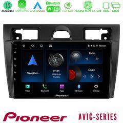 MEGASOUND - Pioneer AVIC 4Core Android13 2+64GB Ford Fiesta/Fusion Navigation Multimedia Tablet 9"