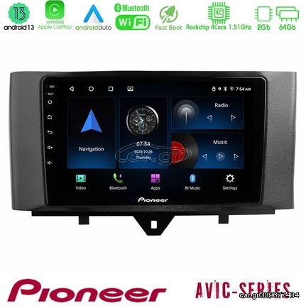 Pioneer AVIC 4Core Android13 2+64GB Smart 451 Facelift Navigation Multimedia Tablet 9"