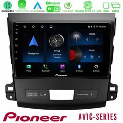 Pioneer AVIC 4Core Android13 2+64GB Mitsubishi Outlander/Citroen C-Crosser/Peugeot 4007 Navigation Multimedia Tablet 9"