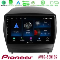Pioneer AVIC 4Core Android13 2+64GB Hyundai IX35 Auto A/C Navigation Multimedia Tablet 9"
