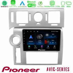 Pioneer AVIC 4Core Android13 2+64GB Hummer H2 2008-2009 Navigation Multimedia Tablet 9"