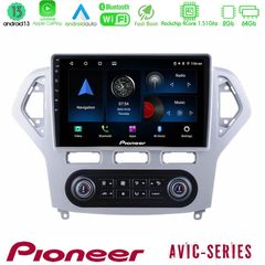 Pioneer AVIC 4Core Android13 2+64GB Ford Mondeo 2007-2011 (Auto A/C) Navigation Multimedia Tablet 9"