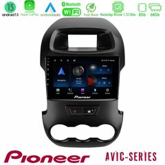 Pioneer AVIC 4Core Android13 2+64GB Ford Ranger 2012-2016 Navigation Multimedia Tablet 9"
