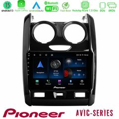 Pioneer AVIC 4Core Android13 2+64GB Dacia Duster 2014-2018 Navigation Multimedia Tablet 9"