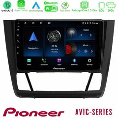 Pioneer AVIC 4Core Android13 2+64GB BMW 1Series E81/E82/E87/E88 (AUTO A/C) Navigation Multimedia Tablet 9"