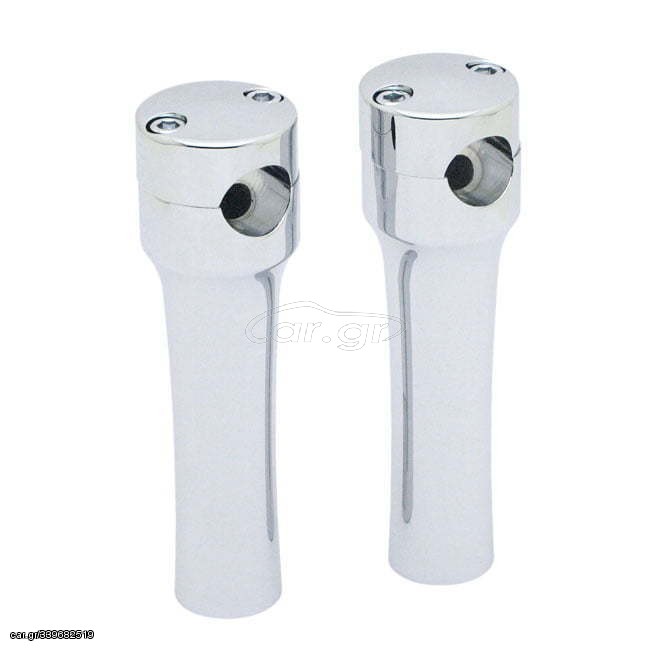 Covingtons, risers 6" rise. Chrome