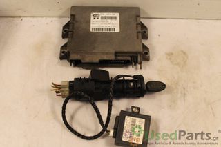 FIAT - PUNTO - Εγκέφαλος Kit16V ΕΓΚΕΦΑΛΟΣ, IMMOBILIZER, ΚΛΕΙΔΑΡΙΑ, ΚΛΕΙΔΙ ΕΤΟΣ: 1995-1999