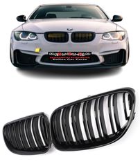 ΣΕΤ Μάσκες / Καρδιές Εμπρός BMW 3 (E92, E93) Coupe / Cabrio (10-13) ~~M4 Mαυρό Γυαλιστερό~~