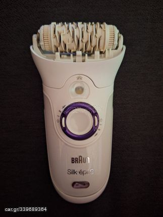 Braun silk epil 9 & facial brush 