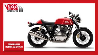 Royal Enfield Continental GT 650 2025 RED/GREEN  *ΕΠΩΝΥΜΑ ΔΩΡΑ+ΤΕΛΗ '25*