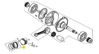 Ελατήρια Πιστονιού Sym Jet-x 125 Lc Cbs E5 13010-MB1-000