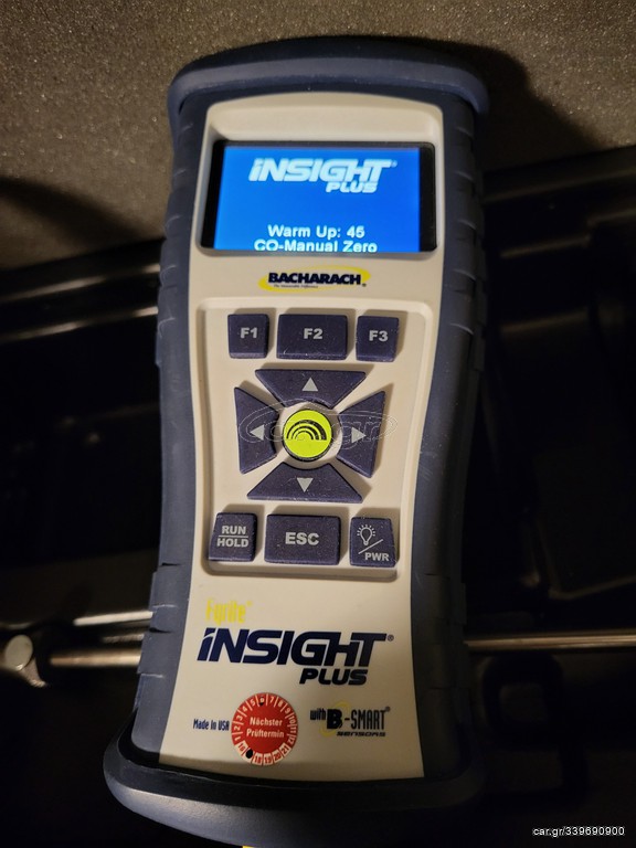 Αναλυτής Καυσαερίων Bachrach Insight PLUS+Ο2 sensor +εκτυπωτής