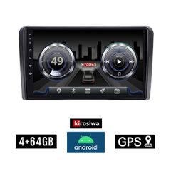 KIROSIWA 4+64GB SUZUKI IGNIS (2003 - 2010) Android οθόνη αυτοκίνητου 4GB με GPS WI-FI (ηχοσύστημα αφής 9" ιντσών Youtube Playstore MP3 USB Radio Bluetooth Mirrorlink DSP 4x60W Apple Carplay Android Au