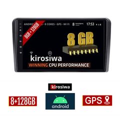 KIROSIWA 8GB + 128GB SUZUKI IGNIS (2003 - 2010) Android οθόνη αυτοκίνητου με GPS WI-FI (ηχοσύστημα αφής 9" ιντσών Youtube Playstore MP3 USB Radio Bluetooth Mirrorlink DSP Apple Carplay Android Au
