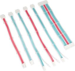 Kolink Core Adept Braided Cable Extension Kit - Brilliant White/Neon Blue/Pure Pink - (PGW-AC-KOL-085)