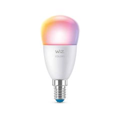 WiZ Smart Λάμπα Wi-Fi BLE 40W P45 E14 922-65 RGB 1PF/6