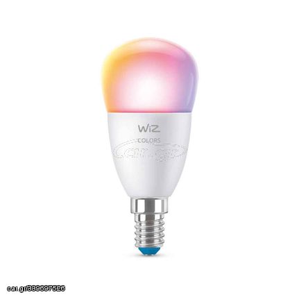 WiZ Smart Λάμπα Wi-Fi BLE 40W P45 E14 922-65 RGB 1PF/6