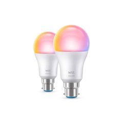 WiZ Smart Λάμπες Wi-Fi BLE 60W A60 B22 822-65 RGB 2PF/6