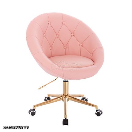 Vanity Chair Impressive Gold Pink Color - 5400182