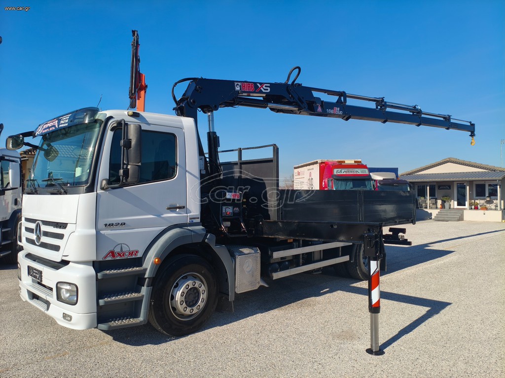 Γερανοί - Φορτηγά Με Γερανό Mercedes-Benz 2008 1829 AXOR EURO 5 HIAB 166 4ΥΔΡ. CONTROL