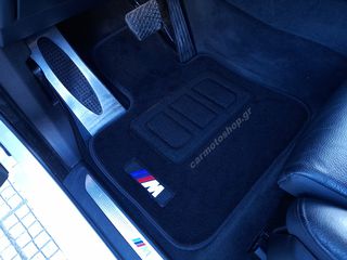 Πατάκια Μοκέτα BMW X6 F16 2014-2019 Ρέλι Δερματίνη Σήματα M Set