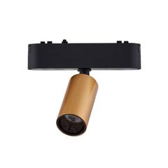 Σποτ μαγνητικ΄ής ράγας ultra slim 5W 3CCT με δυνατότητα επιλογής απόχρωσης φωτός 400lm μπρονζέ χρώμα