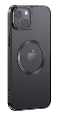 USAMS θήκη Geying US-BH856 για iPhone 15 Plus, διάφανη/μαύρη
