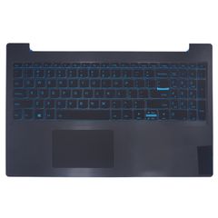 Πληκτρολόγιο - Laptop Keyboard Palmrest για Lenovo IdeaPad L340-15API (81LW) L340-15IWL (81LG) 5CB0S16625 5CB0S16592 5cb0s16591 US Backlight Blue ( Κωδ.40486USBLUEPALM )