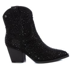 VEGAN ΜΠΟΤΑΚΙ COWBOY ΜΕ STRASS XTI 141723 1814172320