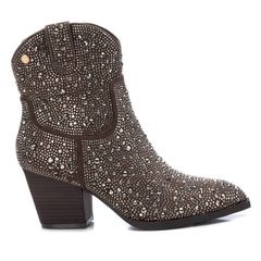 VEGAN ΜΠΟΤΑΚΙ COWBOY ΜΕ STRASS XTI 141723 1814172364