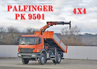 Mercedes-Benz '09 AXOR 1829*Ανατροπή * PK 9501/Χειριστιριο*4x4