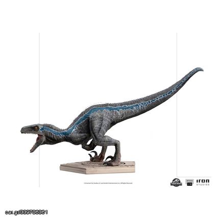 Jurassic World Fallen Kingdom Art Scale Statue 1/10 Blue 19 cm