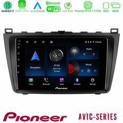 MEGASOUND - Pioneer AVIC 4Core Android13 2+64GB Mazda 6 2008-2012 Navigation Multimedia Tablet 9"