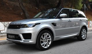 Land Rover Range Rover Sport '21 P400e-HSE DYNAMIC-PANORAMA-ICY SILVER COLOUR 