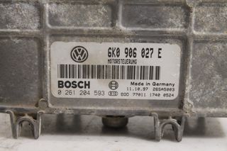 VW - CADDY - Εγκέφαλος ECU - - ΕΤΟΣ: 1996 - ΚΩΔ.ΚΑΤ/ΣΤΗ: 6K0906027E 0261204593