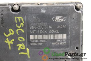 FORD - ESCORT - Μονάδα ABS - - ΘΕΣΗ: - ΕΤΟΣ: 1997 - ΚΩΔ.ΚΑΤ/ΣΤΗ: 98FG2C013AA