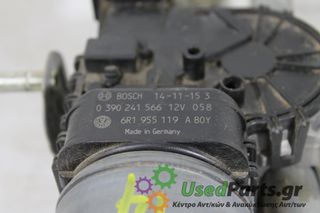 SEAT - IBIZA - Μοτέρ υαλοκαθαριστήρων - 2ΠΟΡΤΟ - ΕΤΟΣ: 2014 - ΚΩΔ.ΚΑΤ/ΣΤΗ: 6R1955119ABOY  0390241566  3397021393