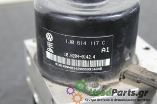 VW - GOLF - Μονάδα ABS - 2ΠΟΡΤΟ - ΘΕΣΗ: - ΕΤΟΣ: 1998-2004 - ΚΩΔ.ΚΑΤ/ΣΤΗ: 1J0614117C 100204-01424 1J0907379G