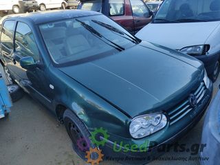 VW - GOLF - Ολόκληρο Αυτοκίνητο - 2ΠΟΡΤΟ - ΚΥΒΙΚΑ:  - ΕΤΟΣ: 1998-2004
