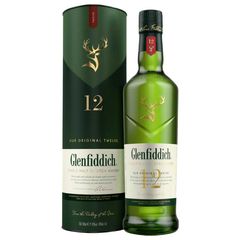 GLENFIDDICH 12YO SINGLE MALT, 700 ml