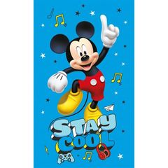 Παιδική Πετσέτα Προσώπου Βελουτέ Disney Mickey 12 Digital Print 30x50 - Dimcol