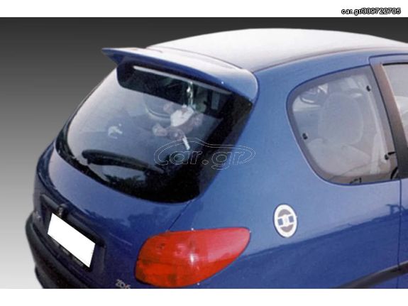 Αεροτομή Οροφής για Peugeot 206 από Πολυουρεθάνη Motordrome Design - 1 τεμ.