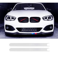 Διακοσμητική λωρίδα μπροστινής μάσκας για BMW Σειρά 1/2/3  F01 F02 F03 F04 08-15/ F06 12-18/ F07 09-17/ F10 F18 09-16/ F11 F12 09-18/ F13 11-17/ F39 17-19/ F48 14-19 M Sport Styling Λευκό Χρώμα