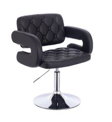 Vanity Chair Νarcissus Black Color - 5400170