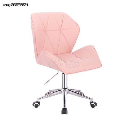 Vanity Chair Diamond Gold Pink Color - 5400363